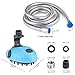 MIU PET Multi-Functional Dog Shower - Bath Massager Handheld Shampoo Grooming Tool for Dogs and Cats with Stainless Steel Hose, Indoor and Outdoor Use