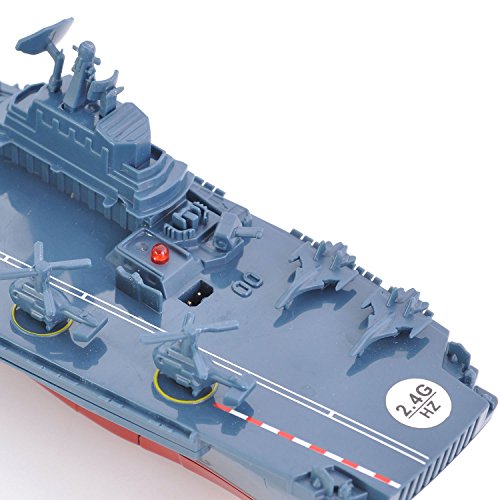 LQNB RC Boot 2,4 GHz Fernbedienung Schiff Flugzeugtr?Ger Kriegsschiff Schlachtschiff Kreuzer Hochgeschwindigkeitsboot RC… – Bild 8