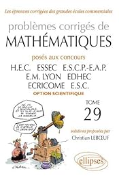 Problèmes corrigés de mathématiques