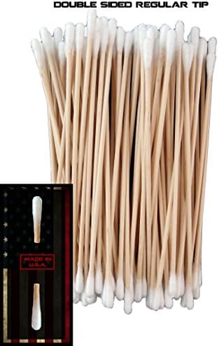 Type-III 100pc Gun Cleaning 6 Inch American Made Cotton Swabs