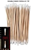 (Double Sided Regular Tip) Type-III 100pc Gun Cleaning 6 Inch American Made Cotton Swabs
