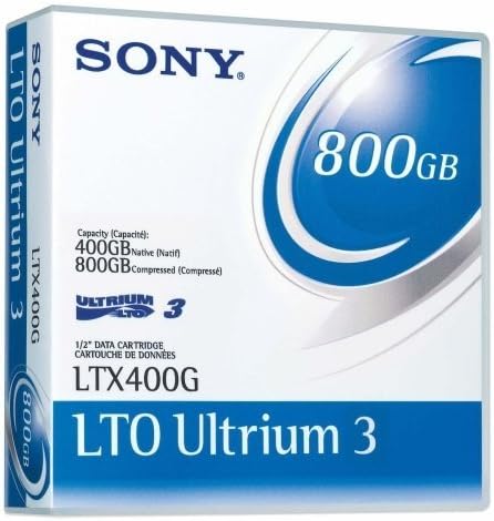 Wholesale CASE of 5 - Sony LTO3 Ultrium Data Cartridge-LTO3 Ultrium Data Cartridge, 400GB/800GB