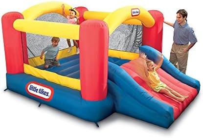 Eminentshop Inflatable Jumping Bounce House with Tunnel and Obstacle