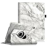 Fintie iPad Pro 9.7 Case - 360 Degree Rotating Stand Case with Smart Cover Auto Sleep / Wake Feature for Apple iPad Pro 9.7 Inch (2016 Version), Marble