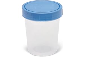 Medline DYND30351 OR Specimen Container with Screw Lid, 4.5 oz (Pack of 100)