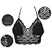 Lisli Women's Sexy Cami Sleeveless Crop Tops Camisole Bikini Tops Vest (Black)