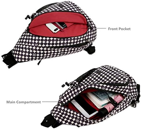 BAOSHA Sling bag Crossbody Shoulder Chest Bag Travel Hiking Daypack for Women XB-04 6 BAOSHA Sling bag Crossbody Shoulder Chest Bag Travel Hiking Daypack for Women XB-04