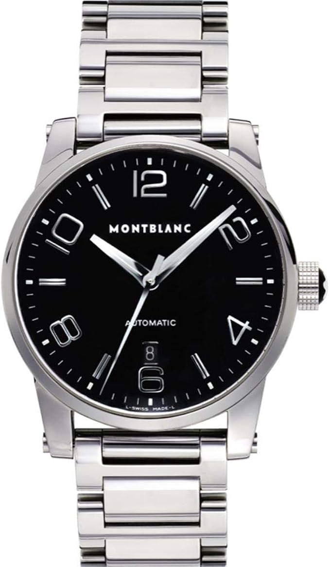 Montblanc Reloj de Mujer automático 42mm Correa y Caja de Acero 09672: Amazon.es: Relojes