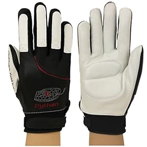 Python Deluxe Handball Glove (Pair) (Padded) (w/Strap) (Small-XL)