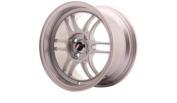 Japan Racing JR7 Silver - 15x8 ET35 4x100 Llantas de aleación ...