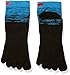 Injinji Sport Original Weight Micro Coolmax Socks, Midnight Blue, Small