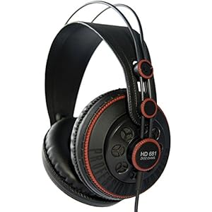 Superlux HD681 hoofdtelefoon, zwart