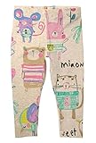 Fiream Girl's Cartoon Ankle Length Basic Leggings(10046TZ,18M)