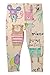 Fiream Girl's Cartoon Ankle Length Basic Leggings(10046TZ,18M)