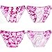 Natratouch 3 PACK Seamless Bikini Menstrual Period Panty Tie-Dyed