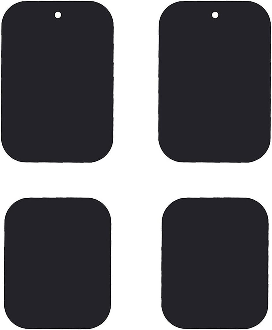 Metal Plate for Phone, Uuustar 4PACK Metal Plates with Full 3M Adhesive for Magnetic Car Mount Phone Holder