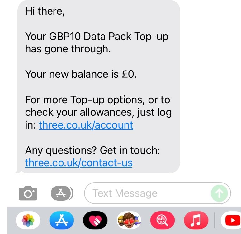 New PrePaid Europe (UK Three) SIM Card 10GB Data Unlimited Minutes/Texts for 30 Days with Free Roaming/USE in 71 Destinations Including Europe, South America and Australia (30GB)