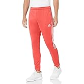adidas Men's Tiro 21 Track Pants, White-black,