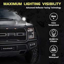 LED Pods, YCHOW-TECH 2PCS 3 Inch 84W 8400LM LED
