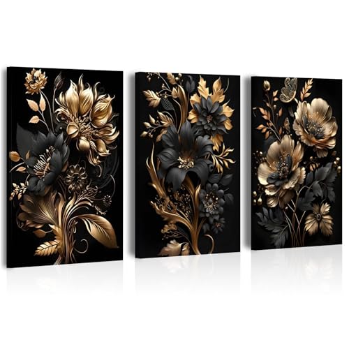 Gutluz Diamond Painting Erwachsene – 30×40Cm Diamond Painting Blumen, 5D Vollbohrer Diy Bastelset Zur Entspannung, Als Geschenk Und Für Zuhause Als Wanddekoration
