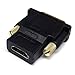 WOVTE Gold Plated HDMI Female to DVI-D Male Video Adapter Adaptor Converter Pack of 2