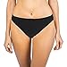 Women's Low-rise Contoured Brief (2 pack) (6, Black)