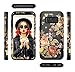 Digital Hutty 3 in 1 Shockproof Heavy Duty Full-Body Protective Cover for Samsung Galaxy S8 Plus Flower (Flower)