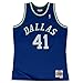Mitchell & Ness Dirk Nowitzki 1998-99 Dallas Mavericks Blue HWC Swingman Jersey