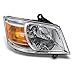 AKKON - For Dodge Grand Caravan Clear Passenger Right Side Front Headlight Head Lamp Front Light Replacement