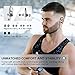 Mpow D7 [Upgraded] Bluetooth Headphones, IPX7 Waterproof Richer Bass Stereo Wireless Sports Earbuds w/Mic, 10~12H Battery Noise Cancelling Earphones for Running, Jogging, Cycling, Exercising, Workoutthumb 4