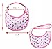 ebuddy 4pc Feeding Set and 2pc Diapers 2pc Bibs Doll Accessories for 14-18 Inch Baby Dolls
