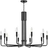 Mitzi H261810-OB Brigitte - 10 Light Chandelier 24 inches Tall and 31.75 inches Wide - Old Bronze