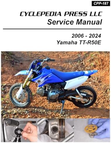2006–2009 Yamaha YZ250F Four Stroke Cyclepedia Printed Motorcycle