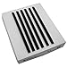 C-Line Binding Bars Only, 40-Sheet Capacity, Black