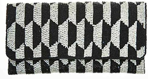 From Saint Xavier Women's Tes Clutch Black/White