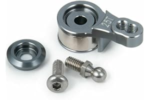 HomeSoGood T Aluminum Alloy 25T Steering Servo Arm Horn Accessories Upgrade Parts Remote Control for 1/10 RC TRX-4 Crawler Car Upgrade(Silver)