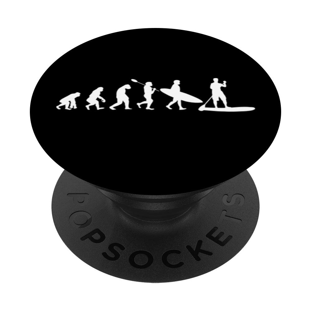 Evolution SUP Cool Stand Up Paddling Paddleboard Lover Gift PopSockets Grip and Stand for Phones and Tablets