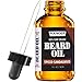 Leven Rose Spiced Sandalwood Beard Oil & Leave In Conditioner by Ranger Grooming Co, 100% Pure Natural Organic for Groomed Beards, Mustaches, and Moisturized Skin 1 oz