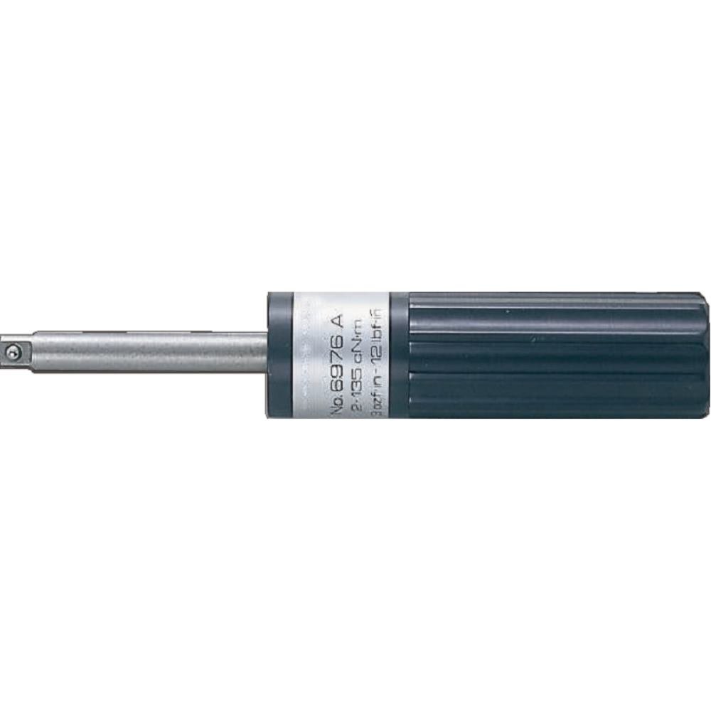 Bahco 6976A Torque Screwdriver with 1/4-Inch Male Square, Multi-Colour, 2-135cm