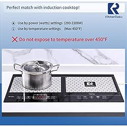 Induction Cooktop Protector Mat, Silicone Induction
