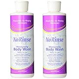 No Rinse Body Wash (2 Bottles), 8FL bottles