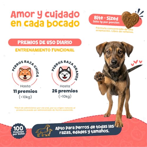 Waggys Bites | Premios para Perro Naturales | Suaves, Sin Granos, Altos en Proteína | Camote y Salmón | Ricos y Deliciosos | Snack Saludable para Mascotas | Ideal para Entrenamiento | 100 Soft Chews