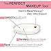 2 Pack Premium Washable Silicone Makeup Sponges - Beauty Blender Sponge for Makeup, Concealer and Foundation - The Perfect Make Up Applicator for Cosmetic Blending Free Sticker