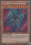 YU-GI-OH! - Evil Hero Malicious Edge (LCGX-EN029) - Legendary Collection 2 - 1st Edition - Secret Rare