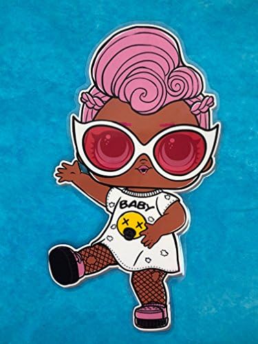LOL Surprise Dolls GRUNGE GRRRL Paper Doll, New, Gift