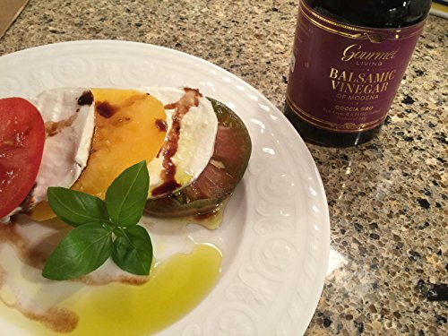 Gourmet Living Balsamic Vinegar of Modena - 250 ml Barrel-aged Certified IGP Balsamico Goccia d'Oro- Estate Bottled in Italy - Thumbnail 4
