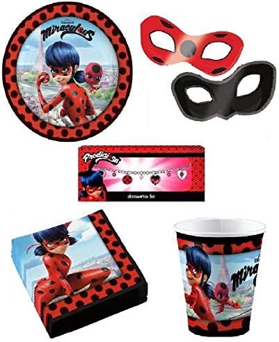 Miraculous Ladybug Birthday Kit 16 People in 2019