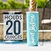 SWEET 16 GIFTS FOR GIRLS 20 Oz Rose Gold Stainless Steel Tumbler w Lid, Sweet 16 Birthday Decorations For Girls, 16th Birthday Decorations For Girls, Sweet 16 Decorations 16th Birthday Gifts For Girls