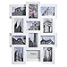 VonHaus White Collage Frame – 4x6 Picture Frame Collage – 12 Opening Photo Frame - White Wooden Photo Frame