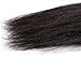 Rosette Hair Kinky Straight Hair Wave Hair Extension/Weft, 100% Brazilian Virgin Remy Human Hair with Unprocessed Natural Black Color, Size 12